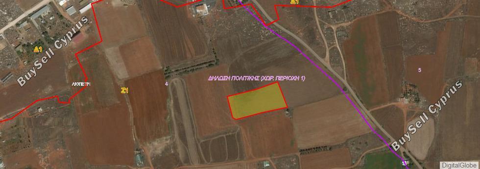 Ziemia w rejonie Famagusta (Liopetri) na sprzedaż
